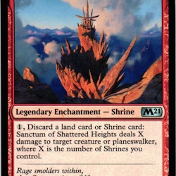 Sanctum of Shattered Heights Uncommon 157/274 Magic 2021 (M21) Magic the Gathering