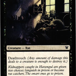 Typhoid Rats Common 120/264 Innistrad Magic the Gathering