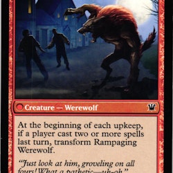 Tormented Pariah / Rampaging Werewolf Common 165a/165b/264 Innistrad Magic the Gathering