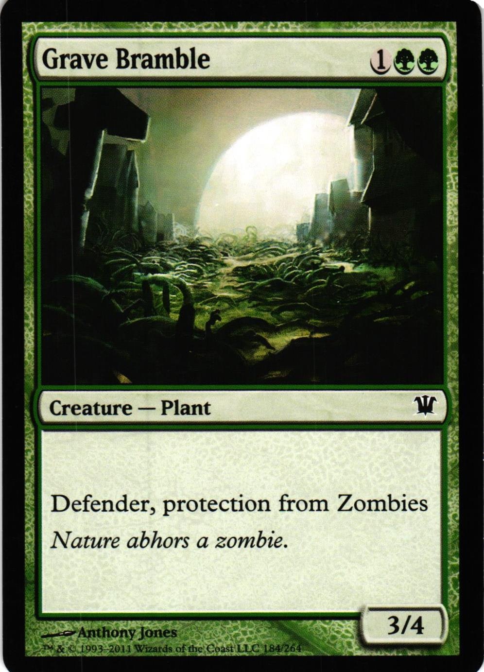 Grave Bramble Common 184/264 Innistrad Magic the Gathering