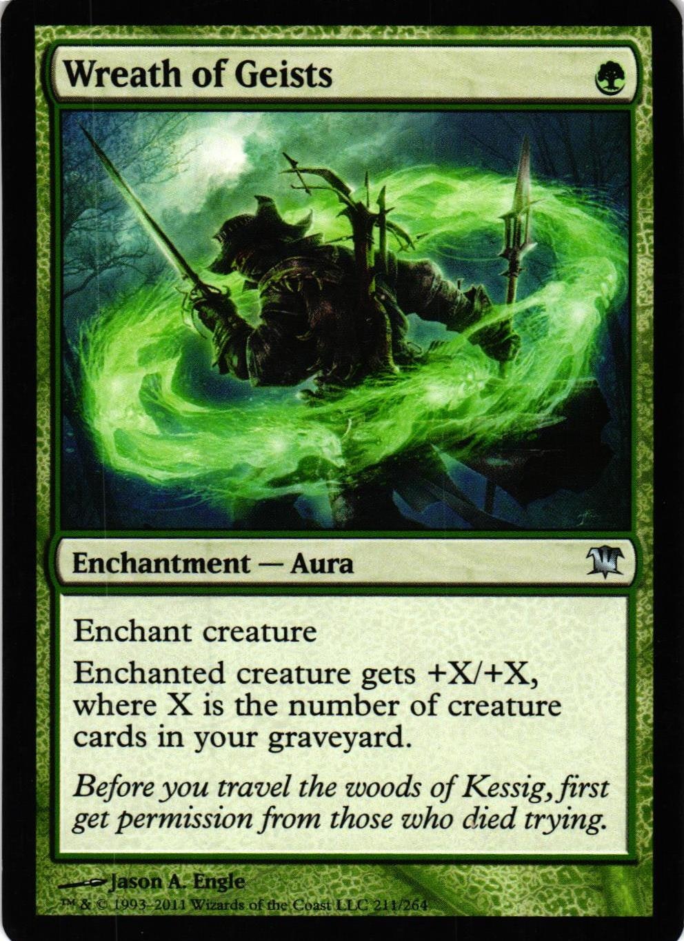 Wreath of Geists Uncommon 211/264 Innistrad Magic the Gathering