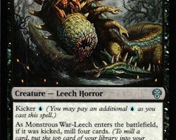 Monstrous War-Leech Uncommon 098/281 Dominaria United (DMU) Magic the Gathering