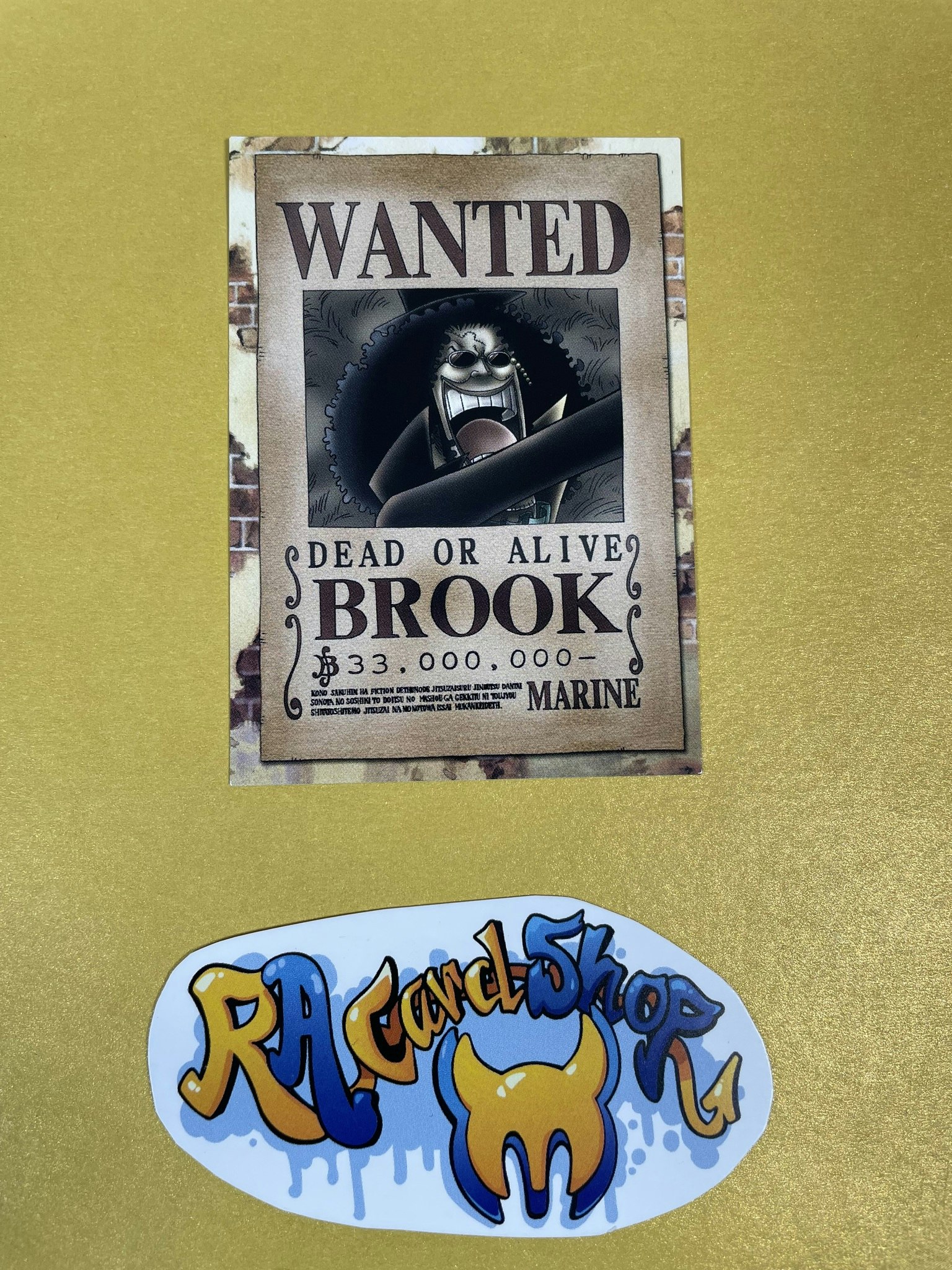 Wanted Brook Epic Journey 118 Trading Cards Panini One Piece