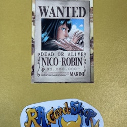 Wanted Nico Robin Epic Journey 123 Trading Cards Panini One Piece