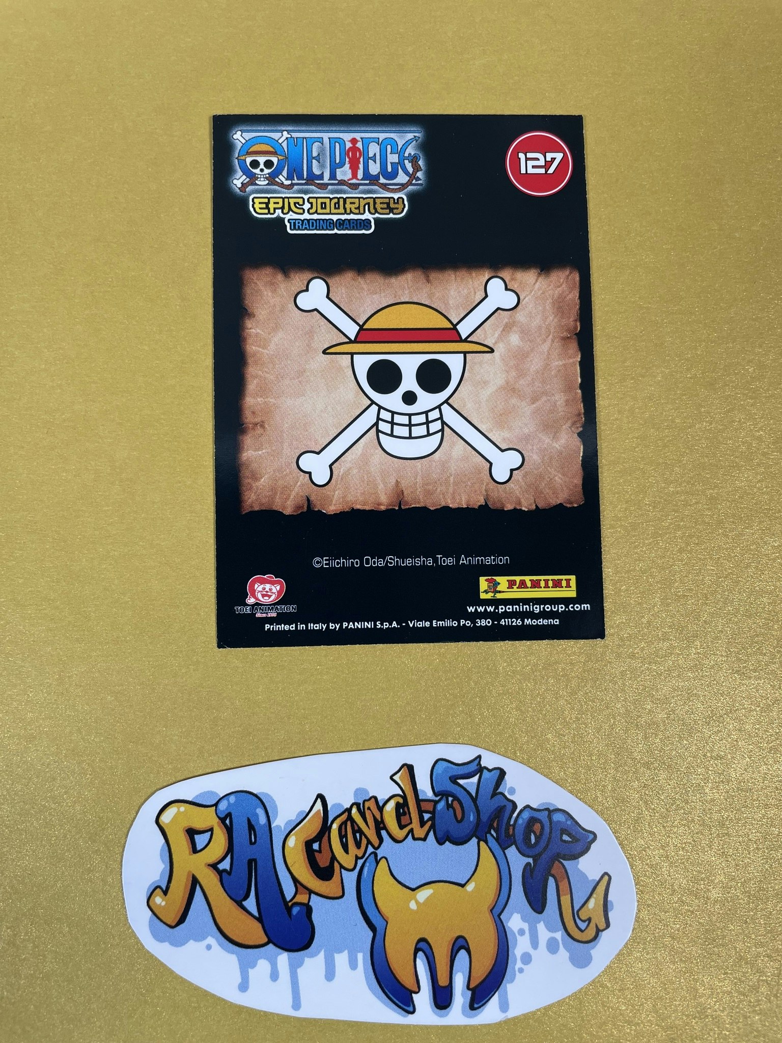 Wanted Monkey D Luffy Epic Journey 127 Trading Cards Panini One Piece