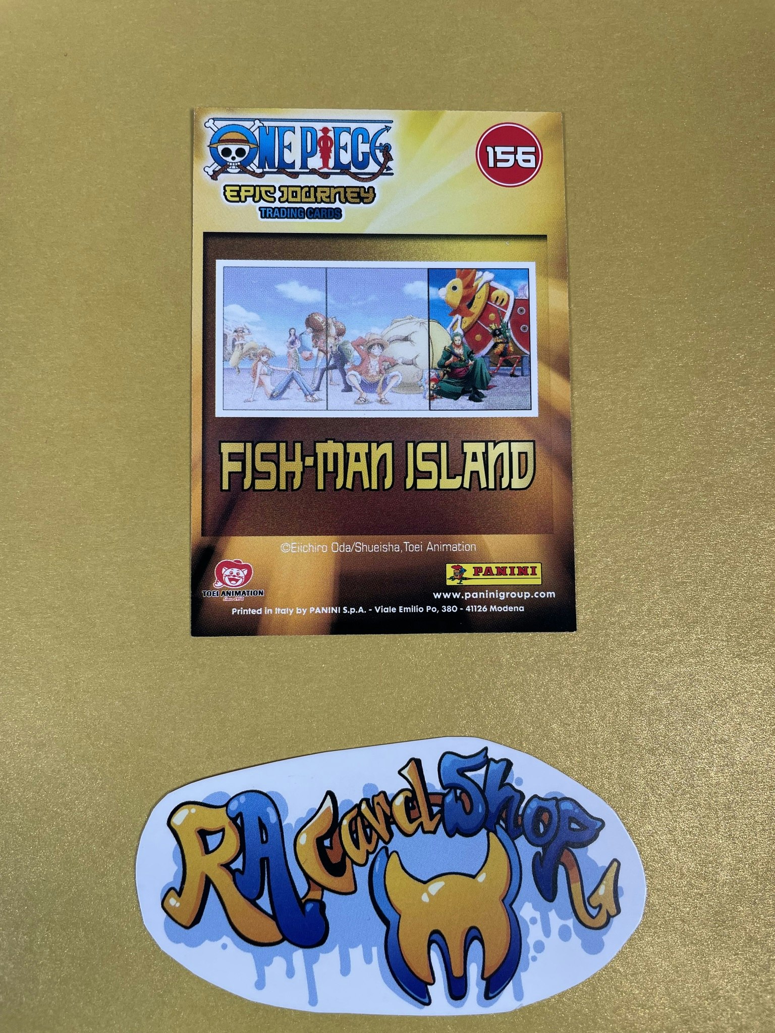 Fish Man Island Epic Journey 156 Trading Cards Panini One Piece