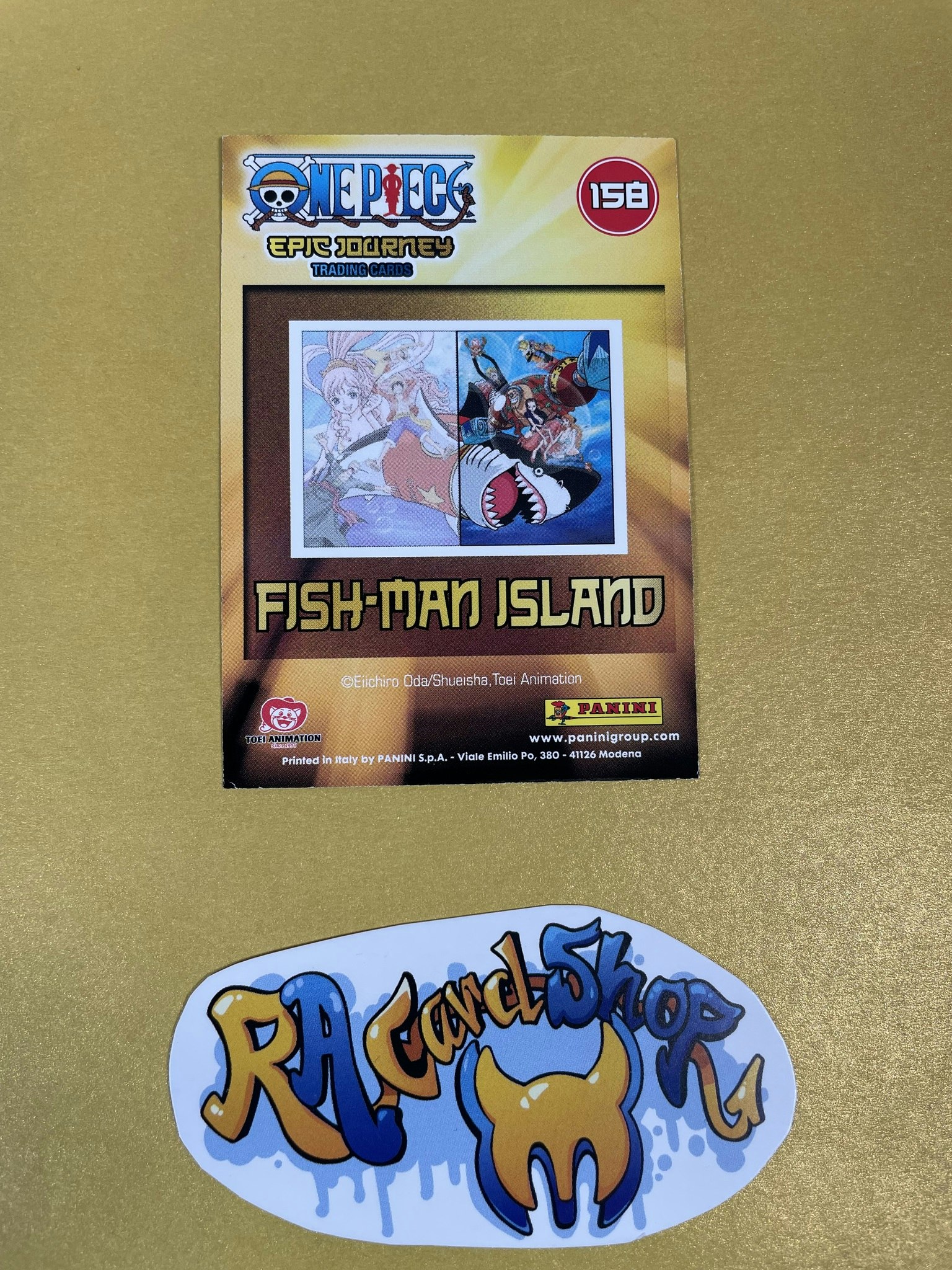 Fish Man Island Epic Journey 158 Trading Cards Panini One Piece
