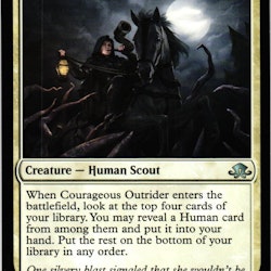 Courageous Outrider Uncommon 018/205 Eldritch Moon (EMN) Magic the Gathering