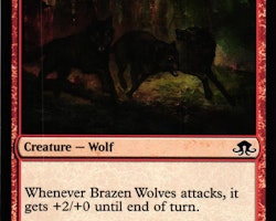 Brazen Wolves Common 122/205 Eldritch Moon (EMN) Magic the Gathering