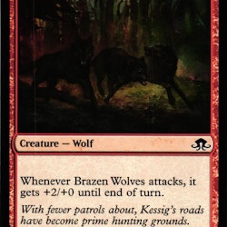 Brazen Wolves Common 122/205 Eldritch Moon (EMN) Magic the Gathering