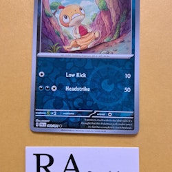 Scraggy Reverse Holo Common 060/091 Paldean Fates Pokemon