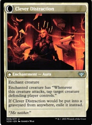 Clever Distraction / Distracting Geist Uncommon 009/277 Innistrad: Crimson Vow (VOW) Magic the Gathering