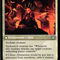 Clever Distraction / Distracting Geist Uncommon 009/277 Innistrad: Crimson Vow (VOW) Magic the Gathering