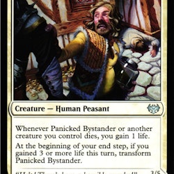 Panicked Bystander / Cackling Culprint Uncommon 028/277 Innistrad: Crimson Vow (VOW) Magic the Gathering