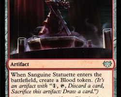 Sanguine Statuette Uncommon 177/277 Innistrad: Crimson Vow (VOW) Magic the Gathering