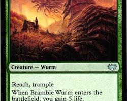 Bramble Wurm Uncommon 189/277 Innistrad: Crimson Vow (VOW) Magic the Gathering