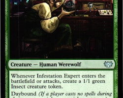 Infestation Expert / Infested Werewolf Uncommon 206/277 Innistrad: Crimson Vow (VOW) Magic the Gathering