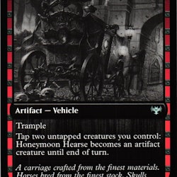 Honeymoon hearse Uncommon 427 Innistrad: Double Feature (DBL) Magic the Gathering
