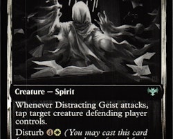 Distracting Geist / Cleaver Distraction Uncommon 276 Innistrad: Double Feature (DBL) Magic the Gathering