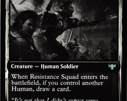 Resistance Squad Uncommon 299 Innistrad: Double Feature (DBL) Magic the Gathering