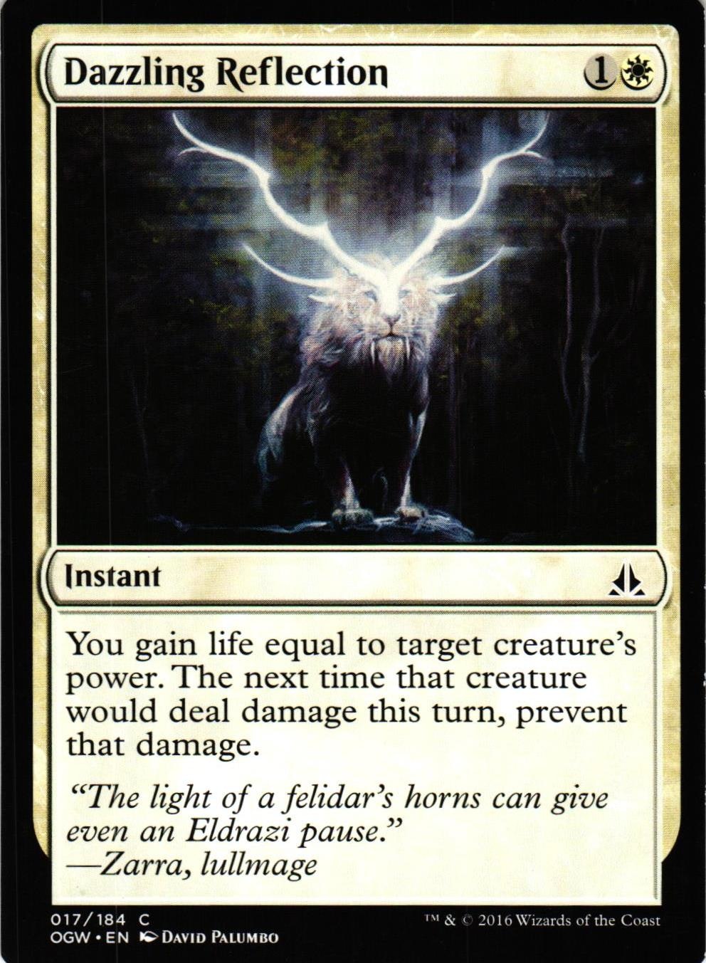Dazzling Reflection Common 017/184 Oath of the Gatewatch (OGW) Magic the Gathering