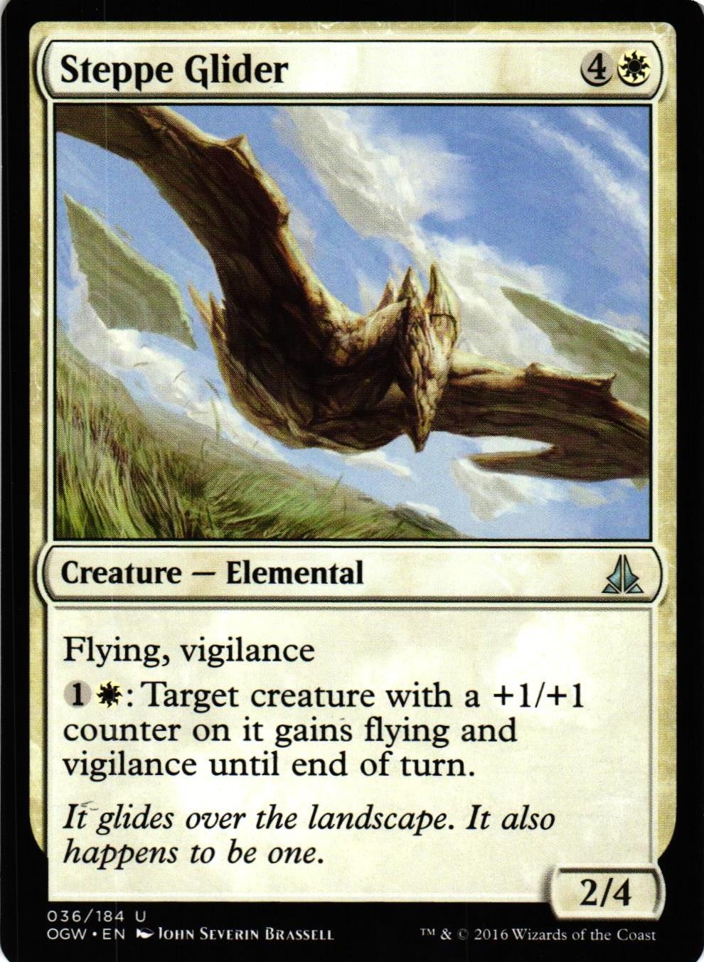 Steppe Glider Uncommon 036/184 Oath of the Gatewatch (OGW) Magic the Gathering