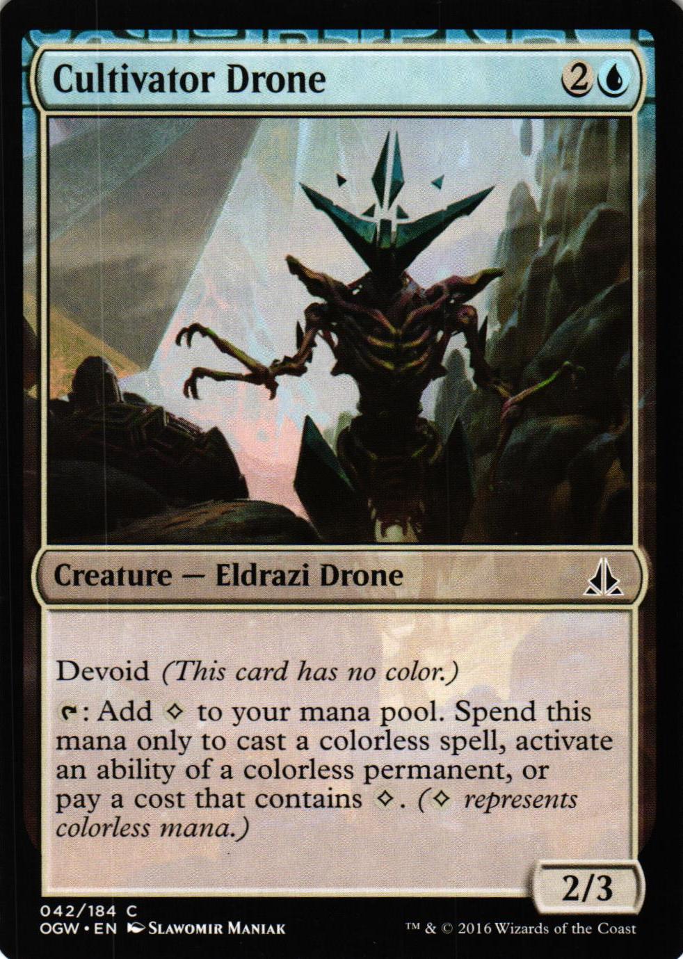 Cultivator Drone Common 042/184 Oath of the Gatewatch (OGW) Magic the Gathering