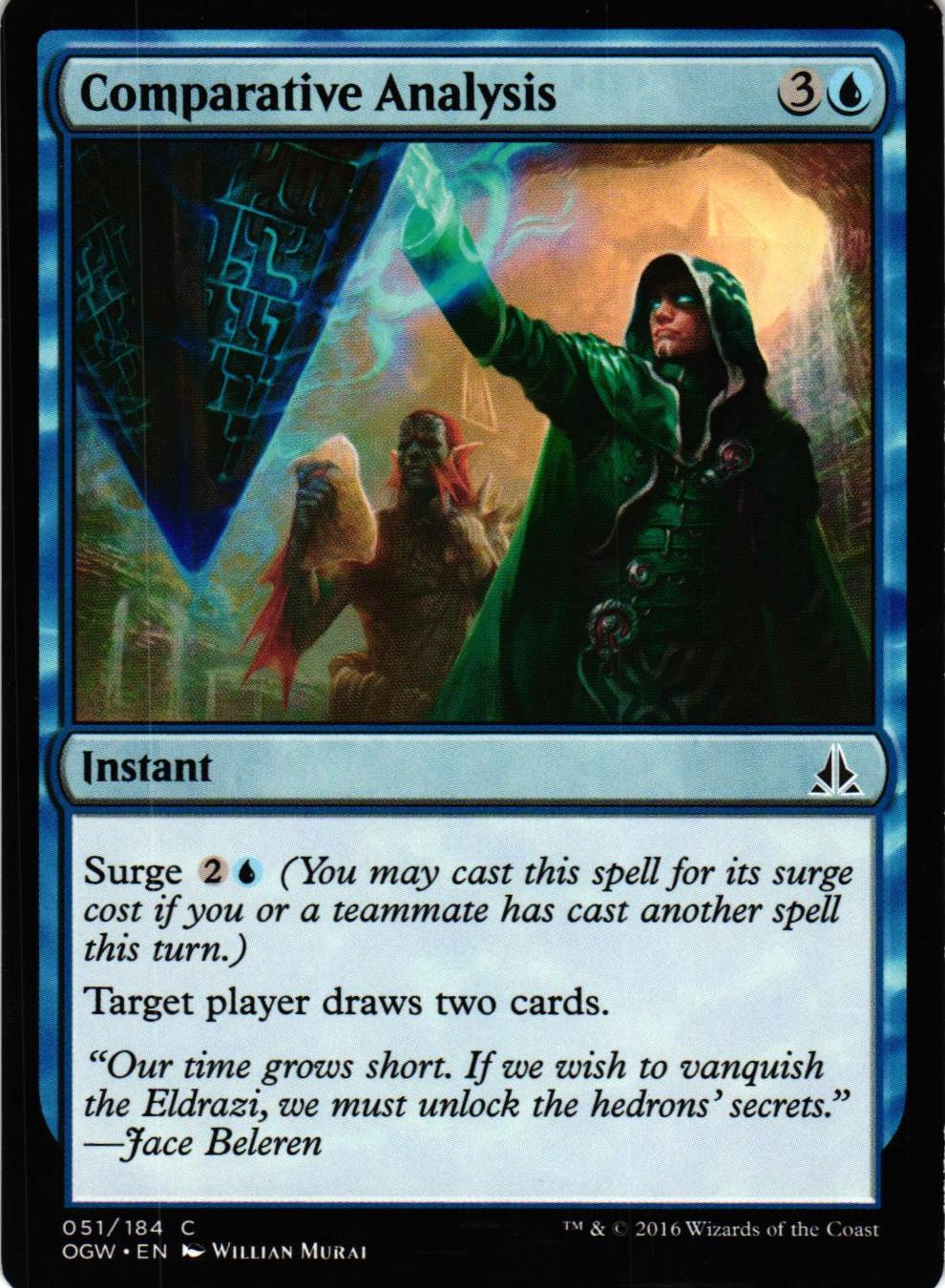 Comparative Analysis Common 051/184 Oath of the Gatewatch (OGW) Magic the Gathering