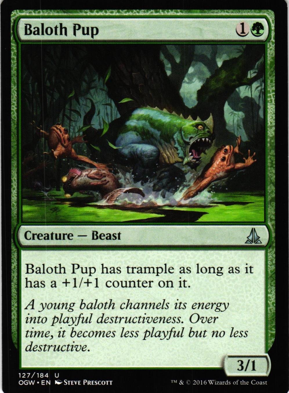 Baloth Pup Uncommon 127/184 Oath of the Gatewatch (OGW) Magic the Gathering