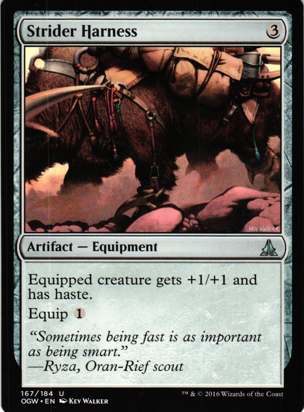 Strider Harness Uncommon 167/184 Oath of the Gatewatch (OGW) Magic the Gathering