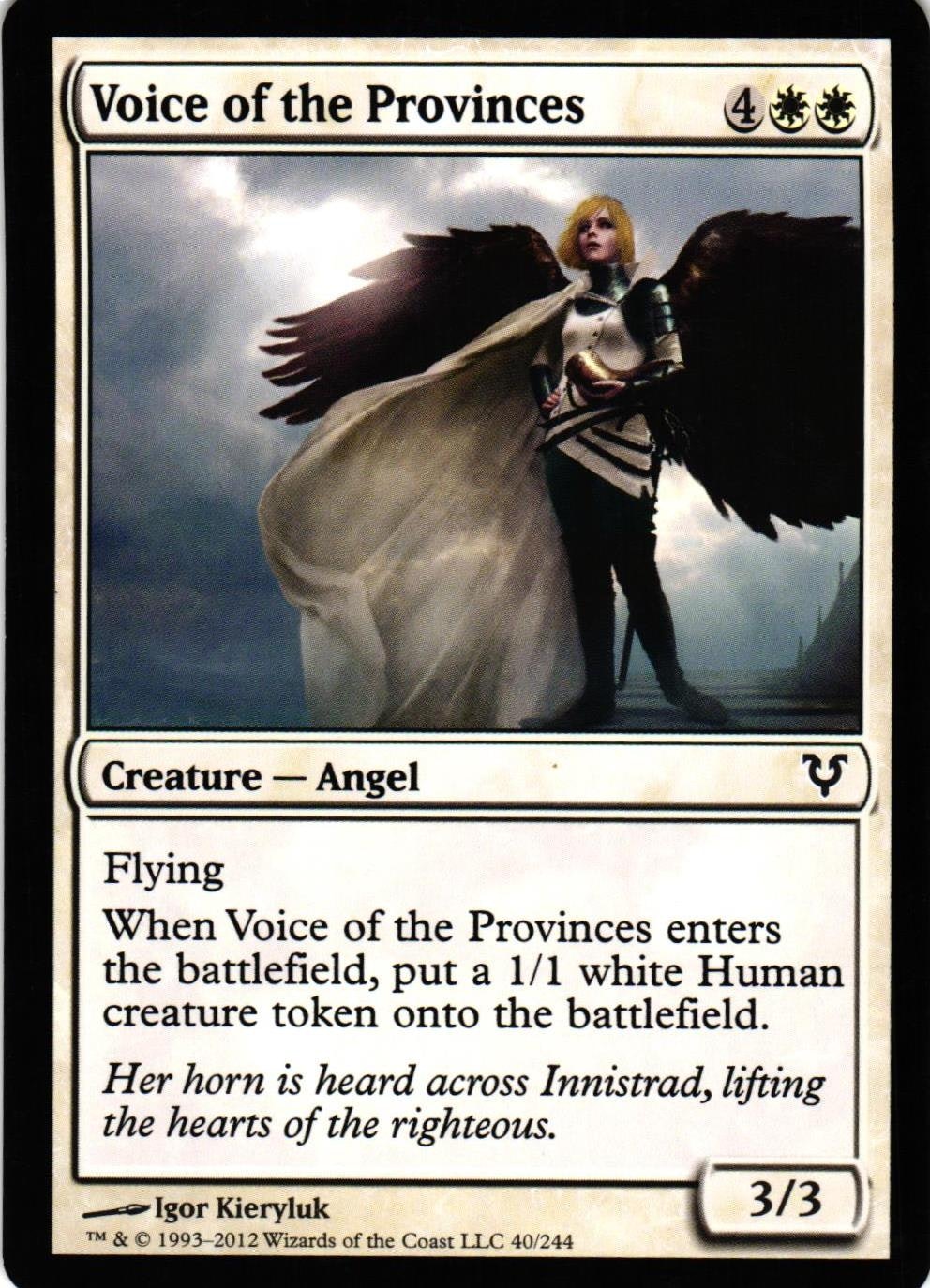 Voice of the Provinces Common 40/244 Avacyn Restored (AVR)Magic the Gathering