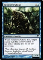 Rotcrown Ghoul Common 72/244 Avacyn Restored (AVR)Magic the Gathering