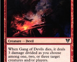 Gang of Devils Uncommon 136/244 Avacyn Restored (AVR)Magic the Gathering