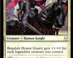 Benalish Honor Guard Common 005/269 Dominaria (DOM) Magic the Gathering