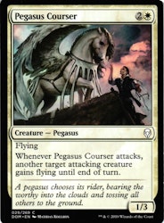 Pegasus Courser Common 029/269 Dominaria (DOM) Magic the Gathering