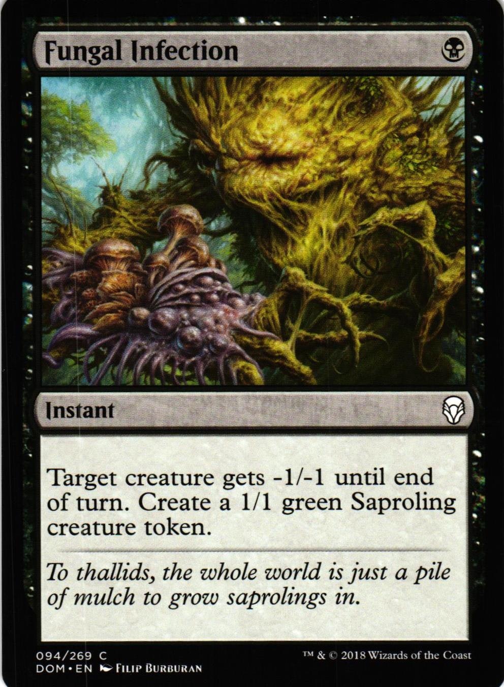 Fungal Infection Common 094/269 Dominaria (DOM) Magic the Gathering