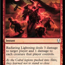 Radiating Lightning Common 138/269 Dominaria (DOM) Magic the Gathering