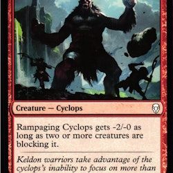 Rampaging Cyclops Common 139/269 Dominaria (DOM) Magic the Gathering