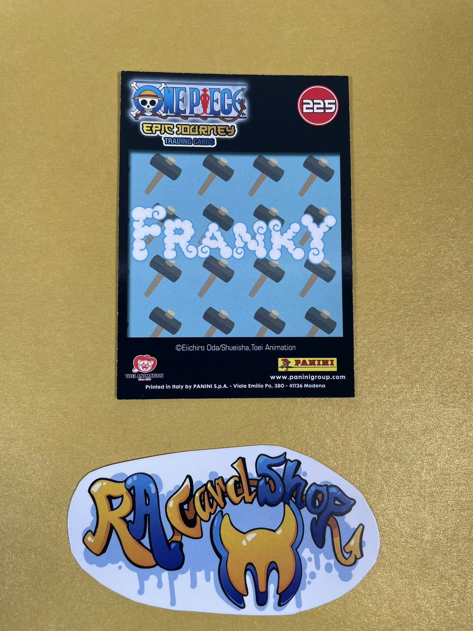 Frankey Epic Journey 225 Trading Cards Panini One Piece