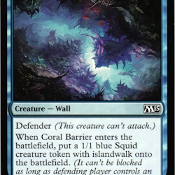 Coral Barrier Common 049/269 Magic 2015 (M15) Magic the Gathering