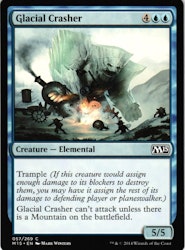 Glacial Crasher Common 057/269 Magic 2015 (M15) Magic the Gathering
