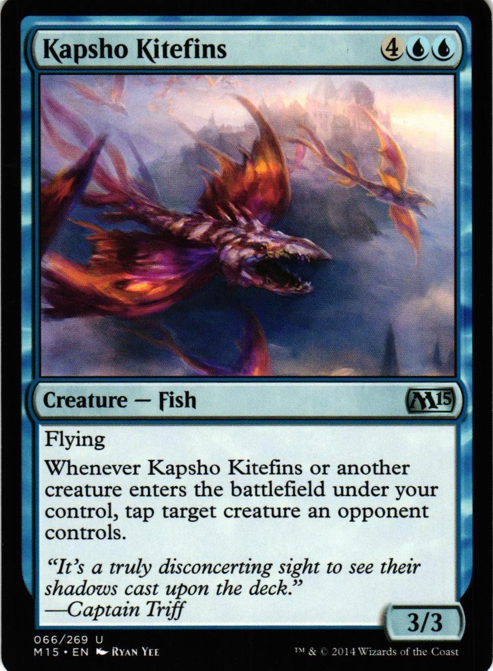 Kapsho Kitefins Uncommon 066/269 Magic 2015 (M15) Magic the Gathering