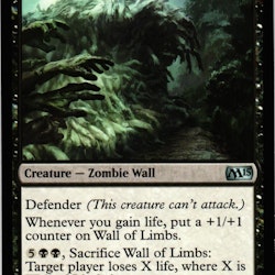 Wall of Limbs Uncommon 121/269 Magic 2015 (M15) Magic the Gathering