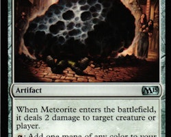 Meteorite Uncommon 221/269 Magic 2015 (M15) Magic the Gathering