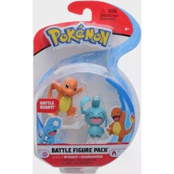 Pokemon Battle Figure Wynaut & Charmander Pack
