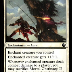 Mortal Obstinacy Common 17/165 Journey into Nyx Magic the Gathering