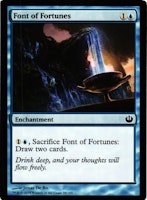 Font of Fortunes Common 38/165 Journey into Nyx Magic the Gathering