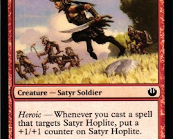 Satyr Hoplite Common 110/165 Journey into Nyx Magic the Gathering