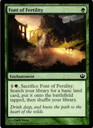 Font of Fertility Common 123/165 Journey into Nyx Magic the Gathering