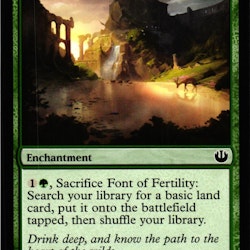 Font of Fertility Common 123/165 Journey into Nyx Magic the Gathering